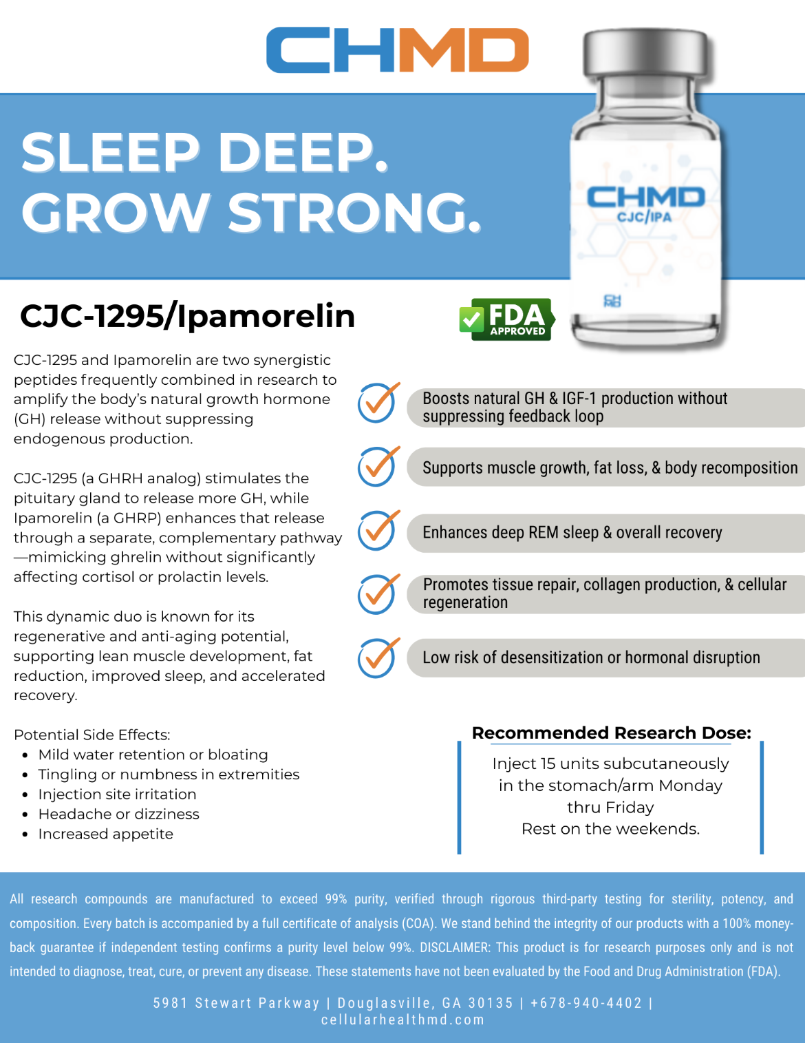 Click for more information on Peptide Therapy